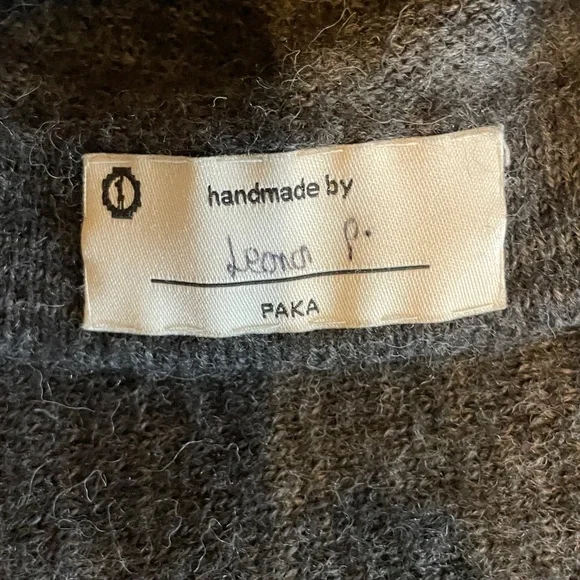 PAKA Unisex Dark Gray Hoodie - Picture 3 of 6